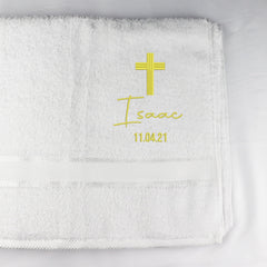 Personalised Christening Towel - CustomKings - 