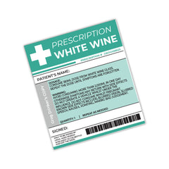 Prescription Wine Bottle Label Stickers - CustomKings - 