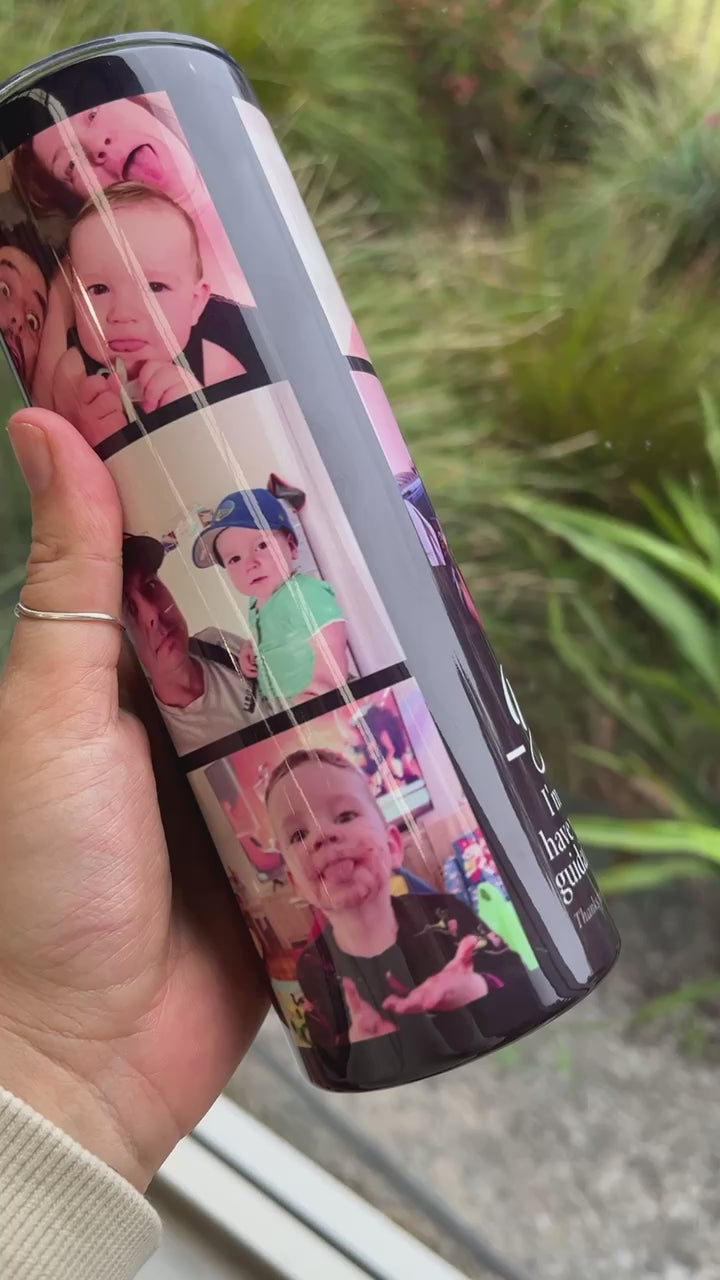 Father's Day Photo Collage - 20oz Tumbler