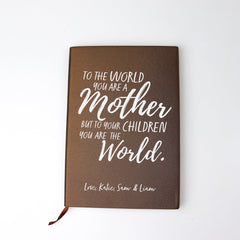 To The World Mother's Day Notebook - CustomKings - 