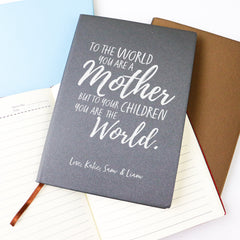 To The World Mother's Day Notebook - CustomKings - 