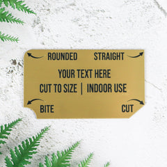 Trophy Plaque for Indoor Use | Cut to Size - CustomKings - 