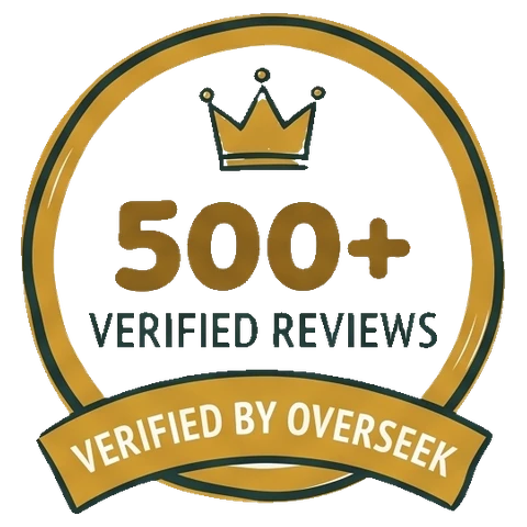 500+ verified reviews. 550 verified reviews published