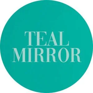 Teal Mirror Acrylic