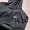 Embroidered hoodie with kangaroo pocket