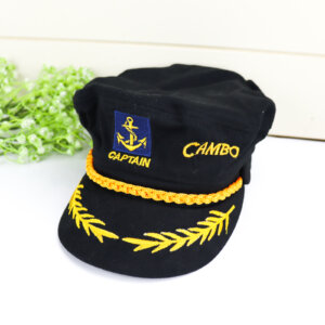 Personalised captain hat