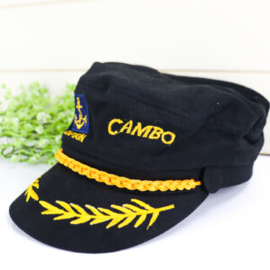 Personalised captain hat