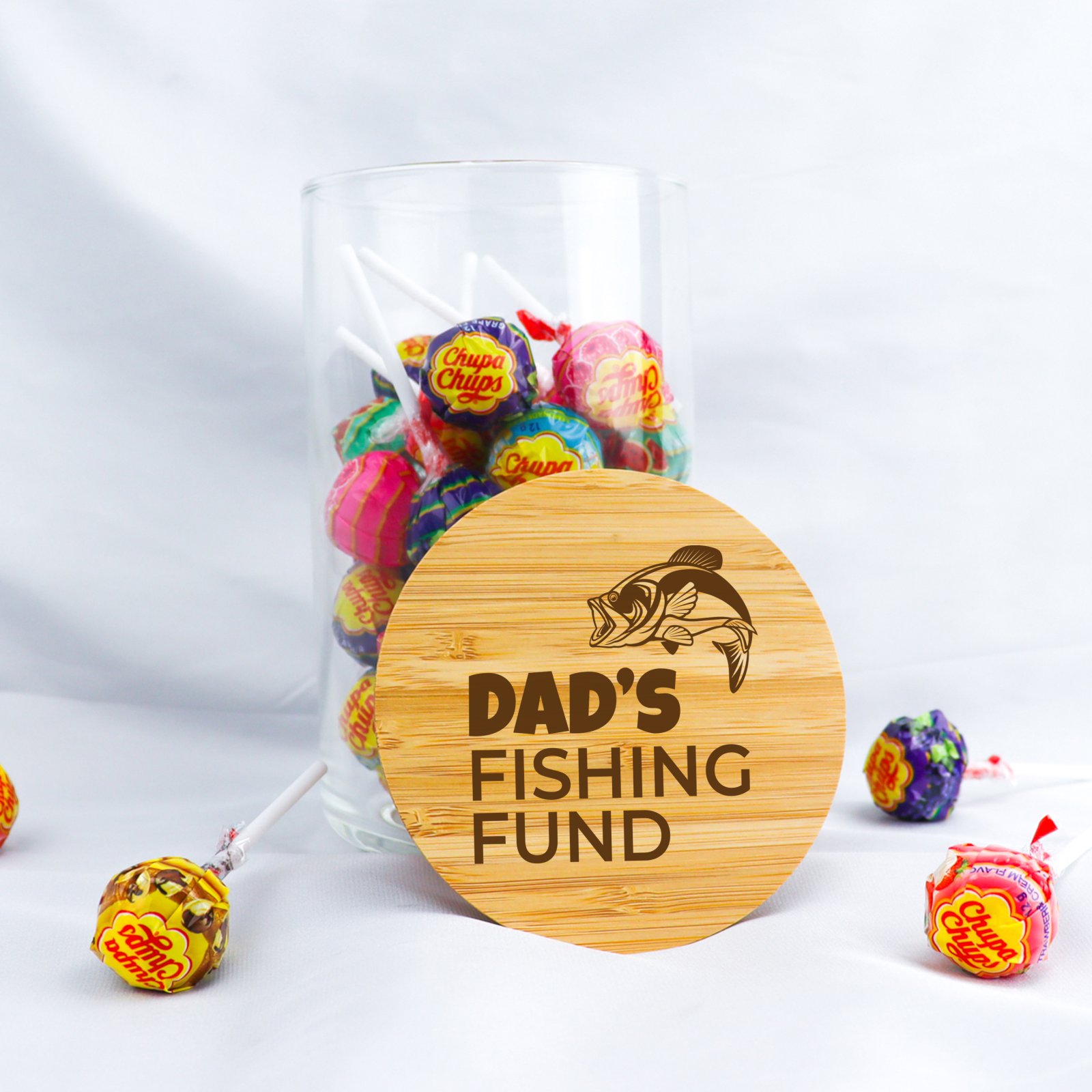 Personalised father's day lolly jar - various designs