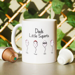 Dad's little squirts coffee mug