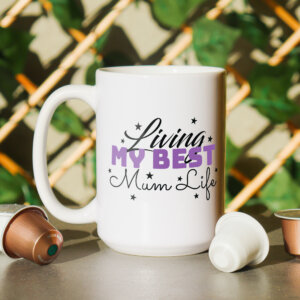 Mum life coffee mug