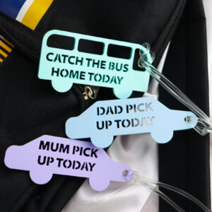 After School Bag Tags