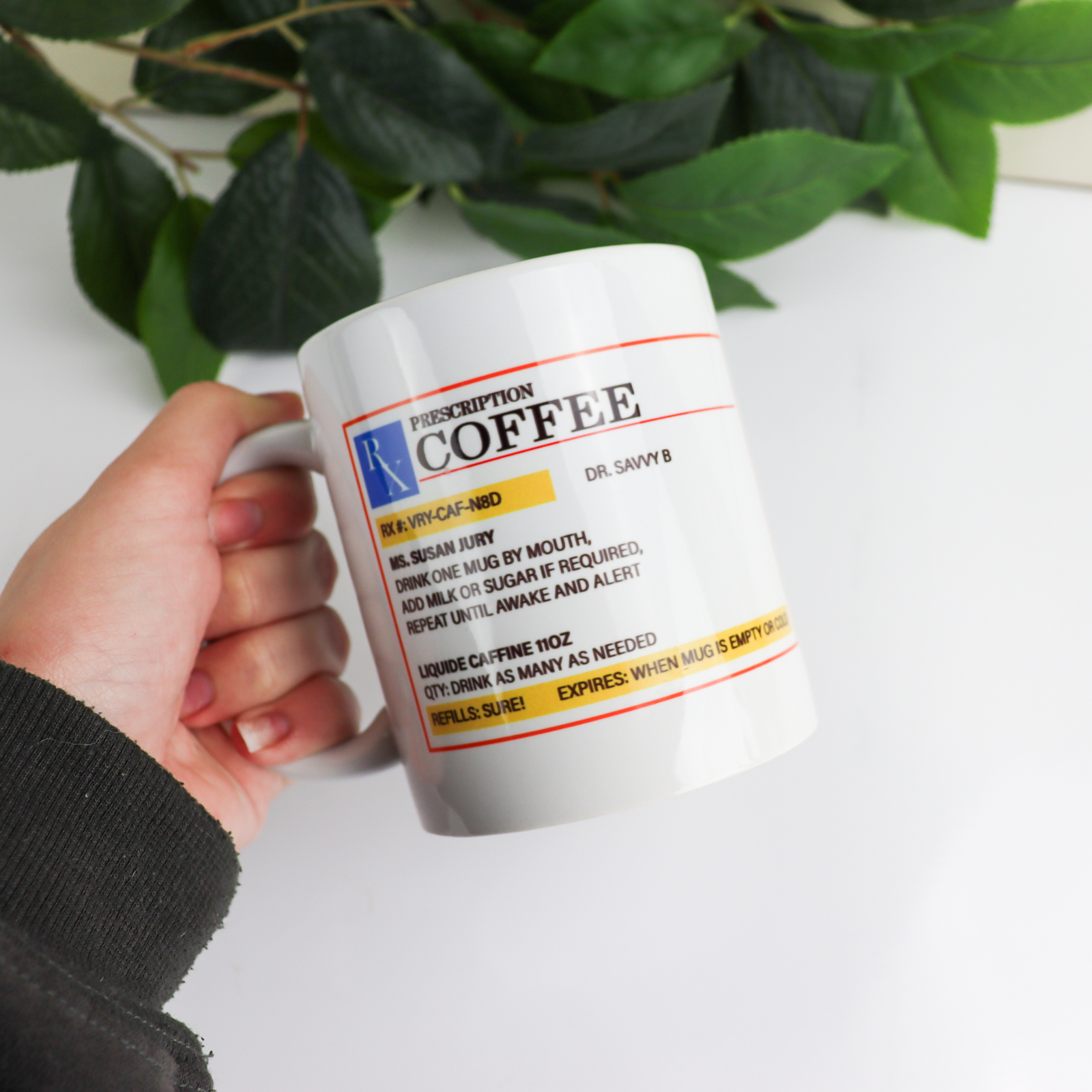 Personalised doctors coffee mug