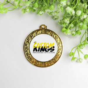 Personalised Gold Supreme Quality Medal