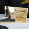 Anniversary Wooden Photo Block