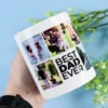 Best dad ever photo mug