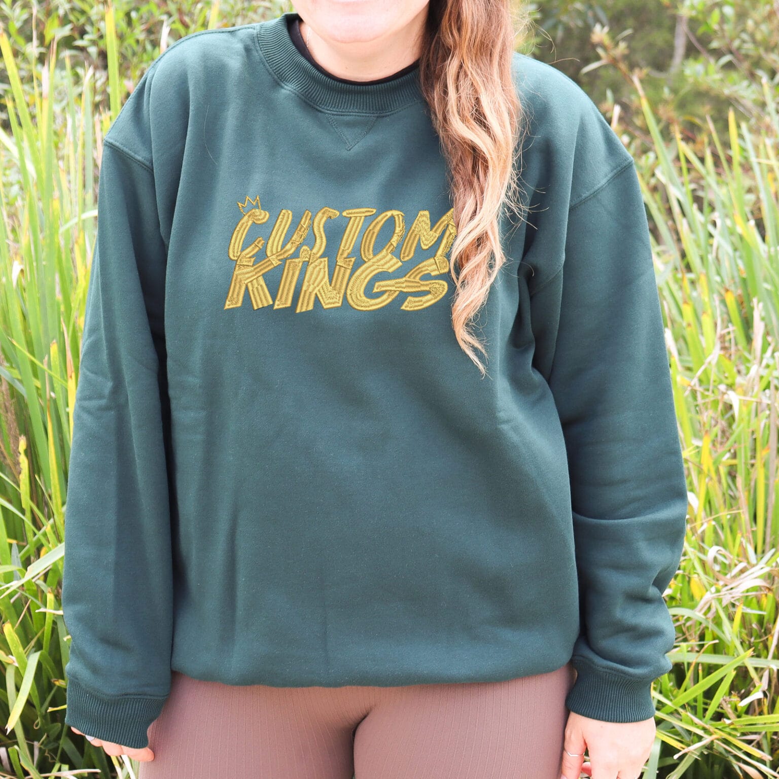 Corporate Embroidered Logo Jumper / Crewneck - CustomKings
