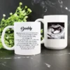 Daddy baby ultrasound coffee mug