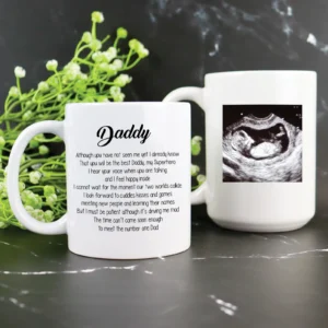 Daddy Baby Ultrasound Coffee Mug