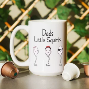 Dad's little squirts coffee mug