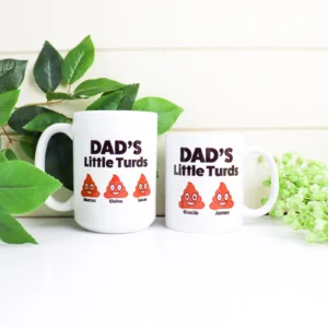 Dad's Little Turds Coffee Mug