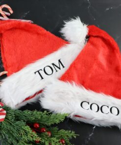 Deluxe Personalised Santa Hat