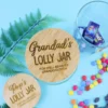 Father's Day Personalised Lolly Jar
