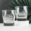 Godparents scotch glass with personalised engraving