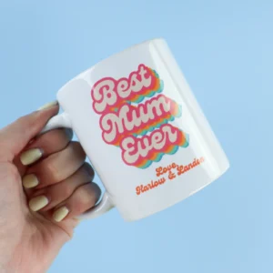 Groovy Best Mum Ever Coffee Mug