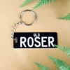 Larger PlateIt Licence Plate Keychain - All Colours