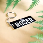 Larger PlateIt Licence Plate Keychain - All Colours