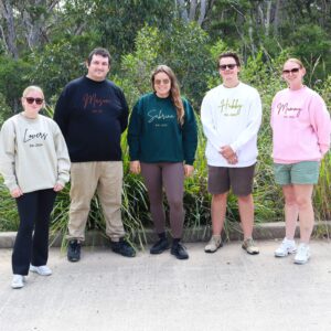 Lovers Embroidered Outline Jumper / Crewneck