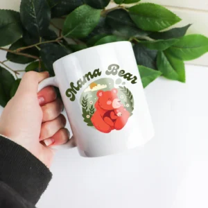 Mama bear coffee mug