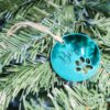 Paw Print Christmas Ornament