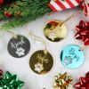 Paw Print Christmas Ornament