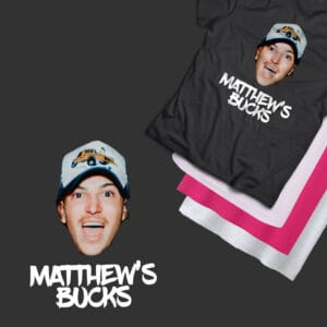 Personalised bucks party shirt