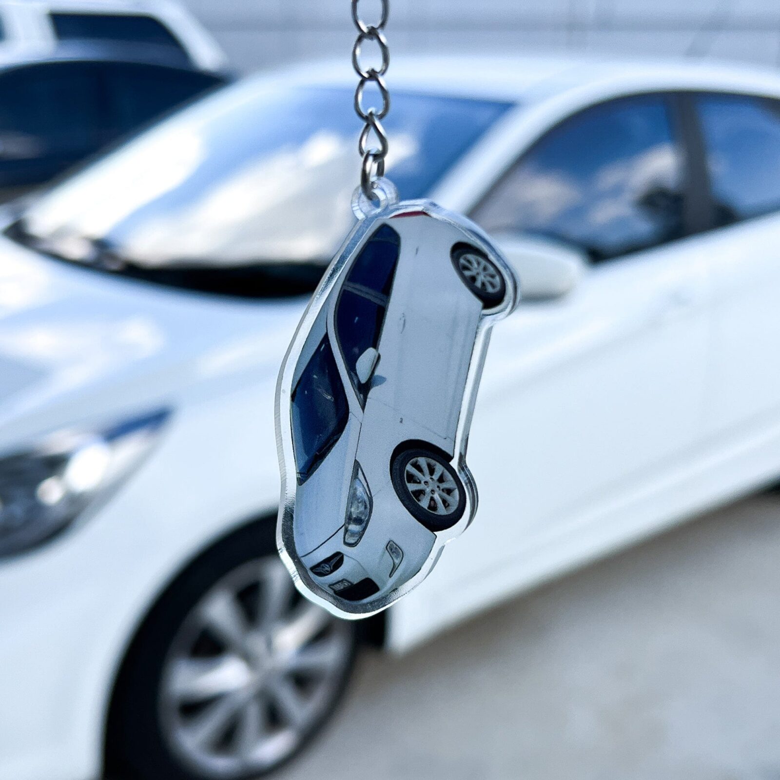 Personalised Photo Car Keyring
