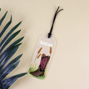 Frosted Acrylic Personalised Bookmark