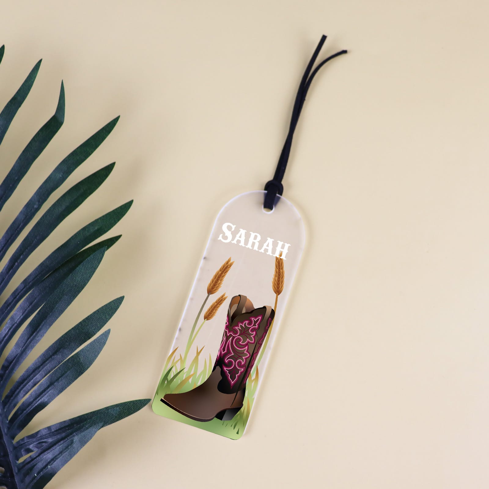 Frosted Acrylic Personalised Bookmark