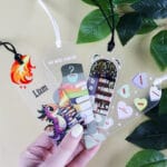 Frosted Personalised Bookmark | Save Your Page in Style