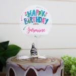 Birthday Personalised Cake Topper