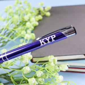 Personalised pen - various colours purple