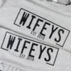Personalised Hubby & Wifey Est. Date Shirts