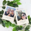 Polaroid wooden personalised photo block