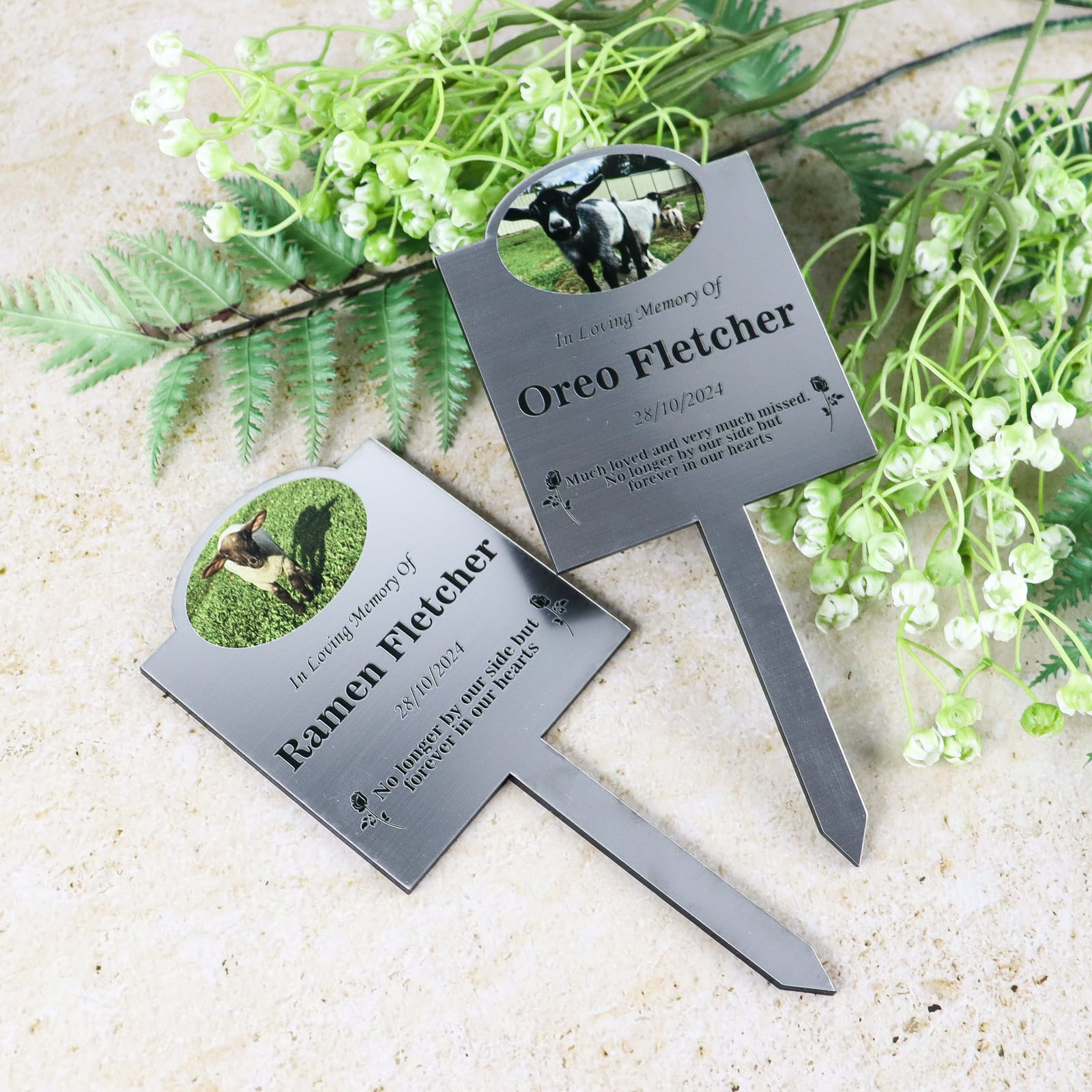 Printed memorial garden spike 3 Printed memorial garden spike