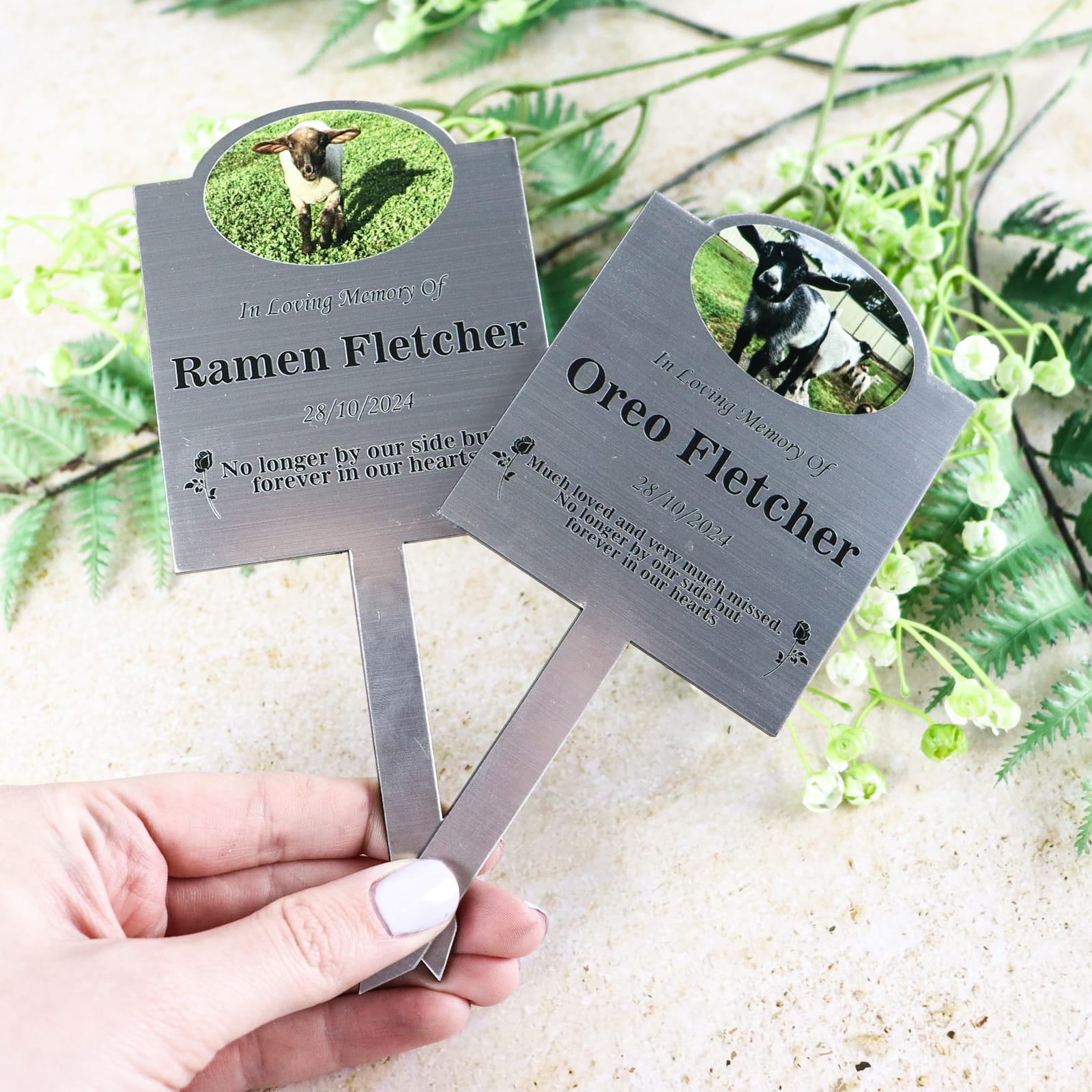 Printed memorial garden spike 1 Printed memorial garden spike