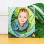 Small Wooden Photo Block