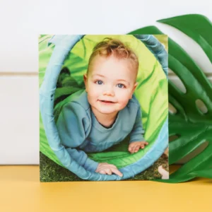 Small Wooden Photo Block