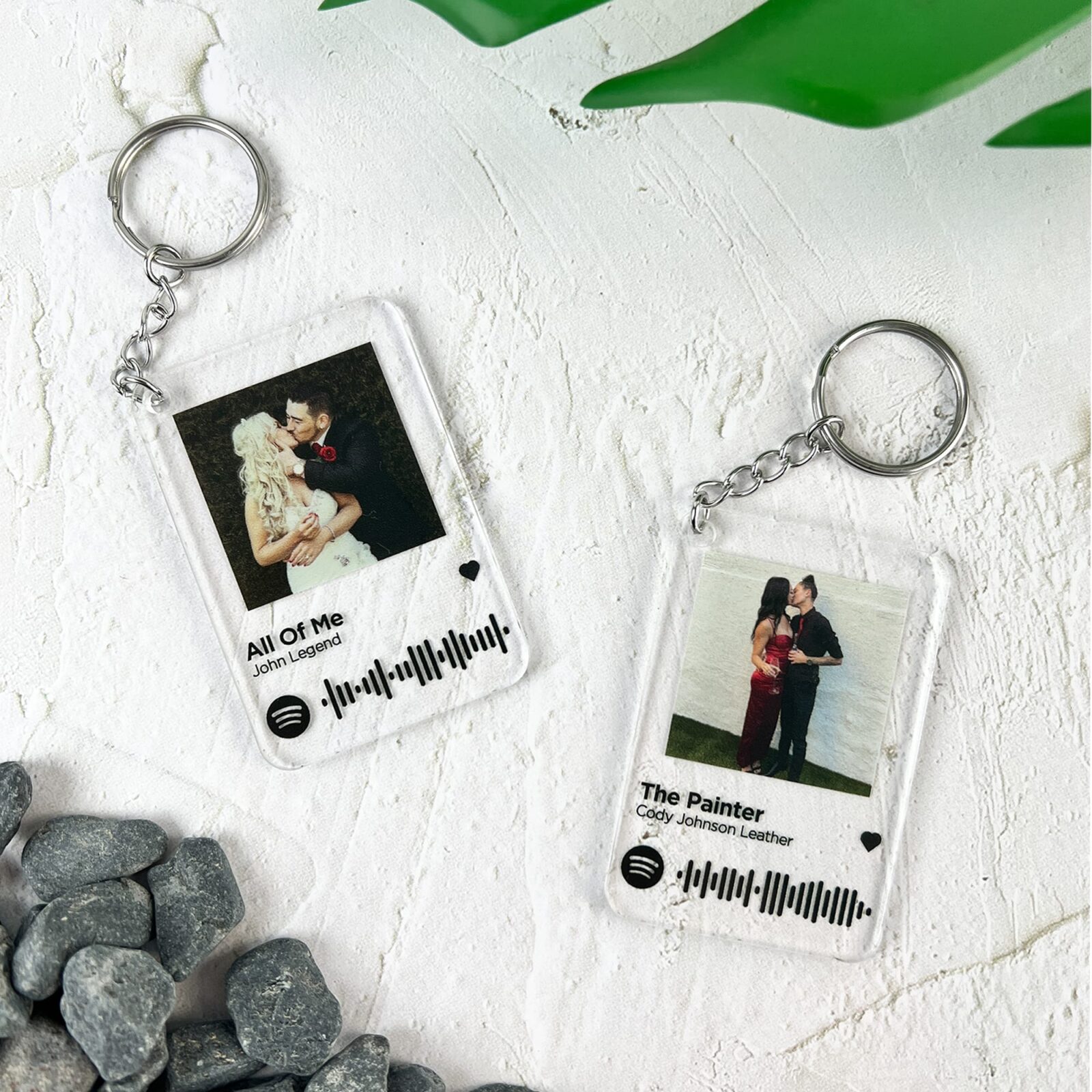 Spotify Personalised Photo Keyring