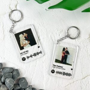 Spotify Personalised Photo Keyring