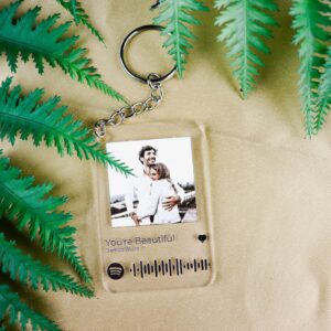 Spotify Personalised Photo Keyring